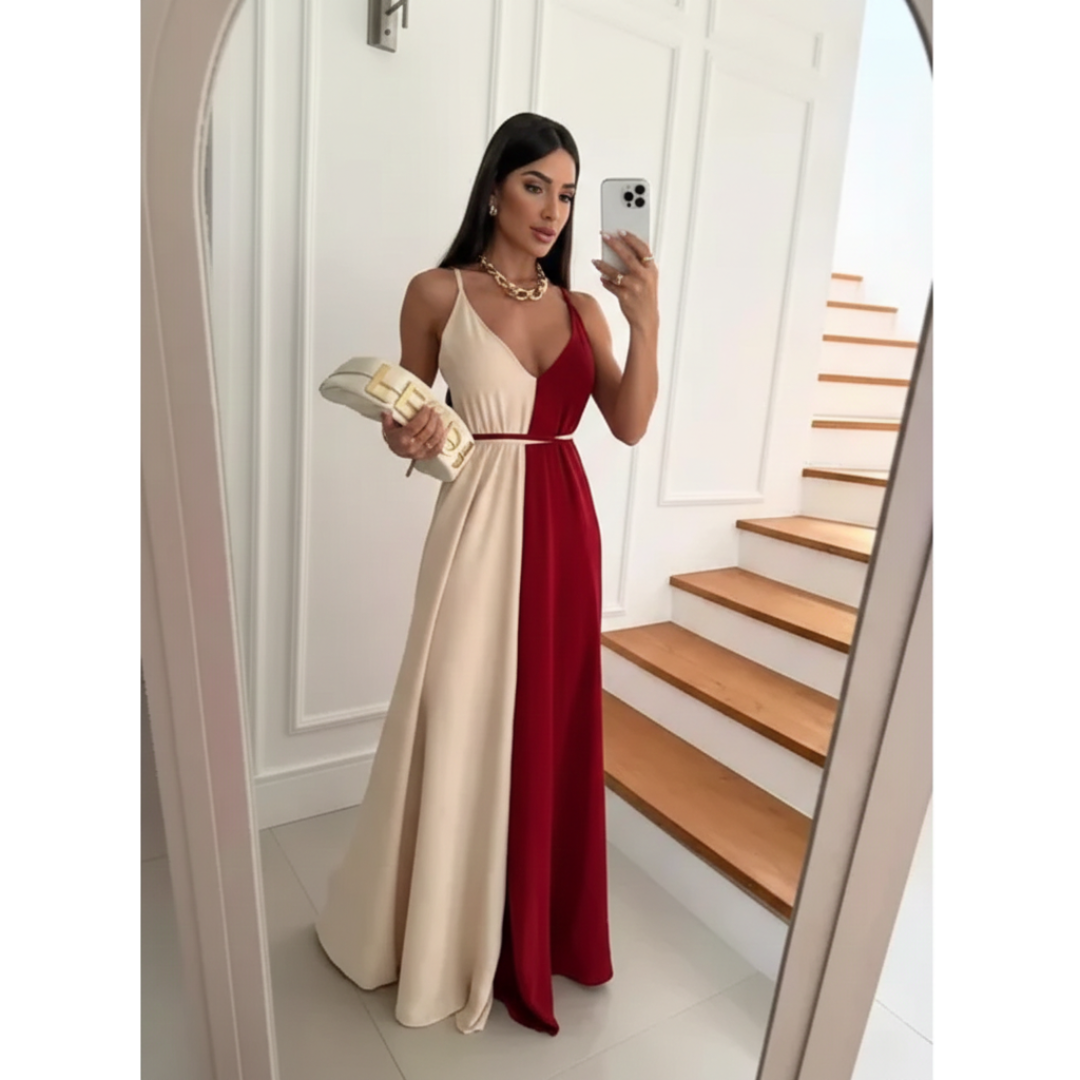 Vestido Longo Éter Tule