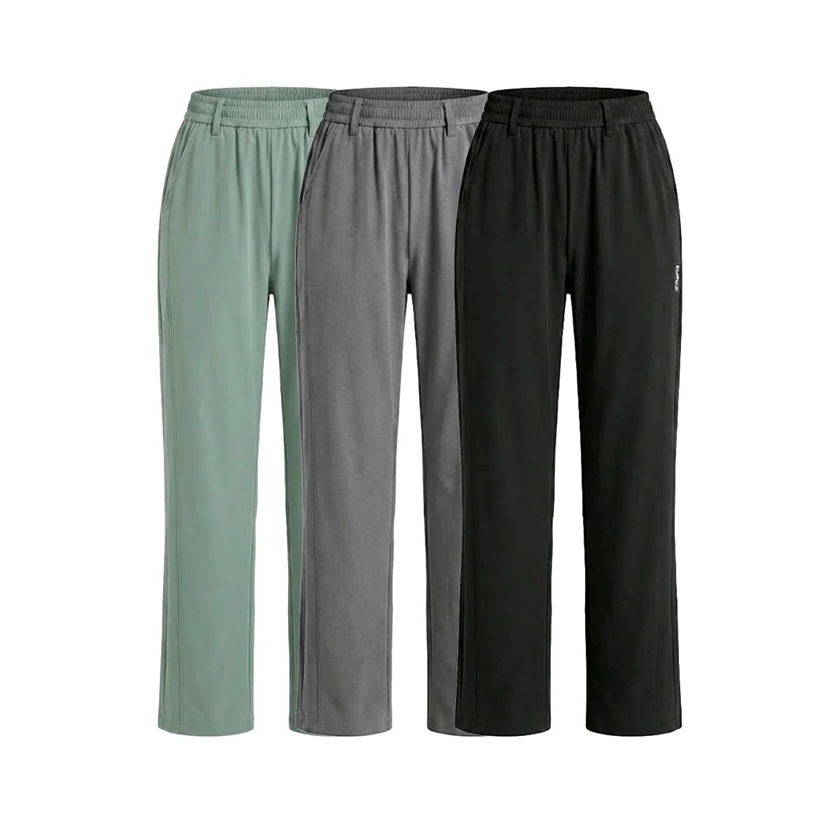 Kit 3 Calças Femininas Aurora em Malha Seda Gelo