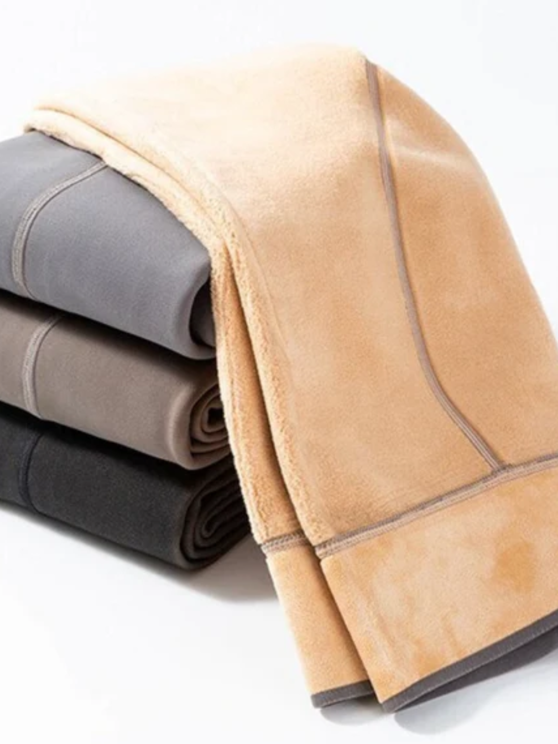 Meia-Calça Feminina Térmica Peluciada com Pézinho Confortável – Adorisse